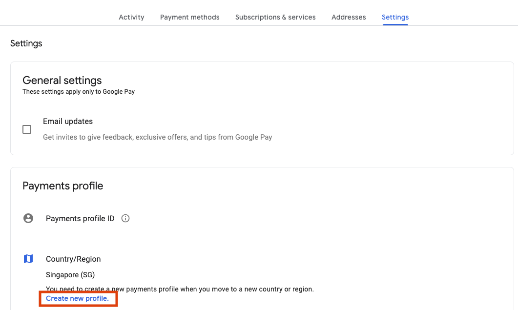Cómo cambiar el país de Google Play en escritorio
